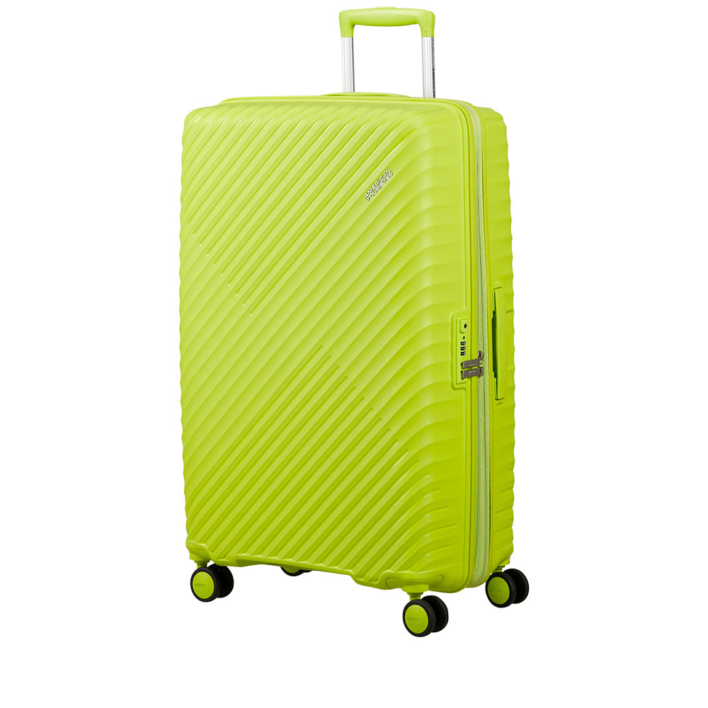 Trolley Grande Rigido Espandibile AMERICAN TOURISTER linea Diablast colore Hyper Lime