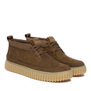 Stivaletto Uomo CLARKS linea Torhill LaceHi in Nabuck Khaki