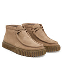 Stivaletto Uomo CLARKS linea Torhill Hi in Pelle Scamosciata Stone
