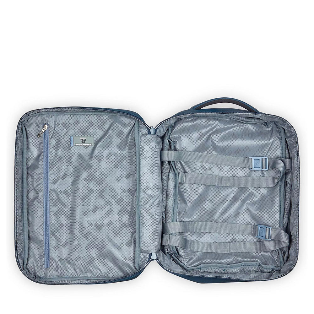 Zaino da Viaggio Underseat Espandibile RONCATO linea Wanderline in Tessuto Gommato Blu Notte