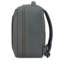 Zaino da Viaggio Underseat con Sacca Sottovuoto RONCATO linea Wanderline in Tessuto Gommato Verde Militare