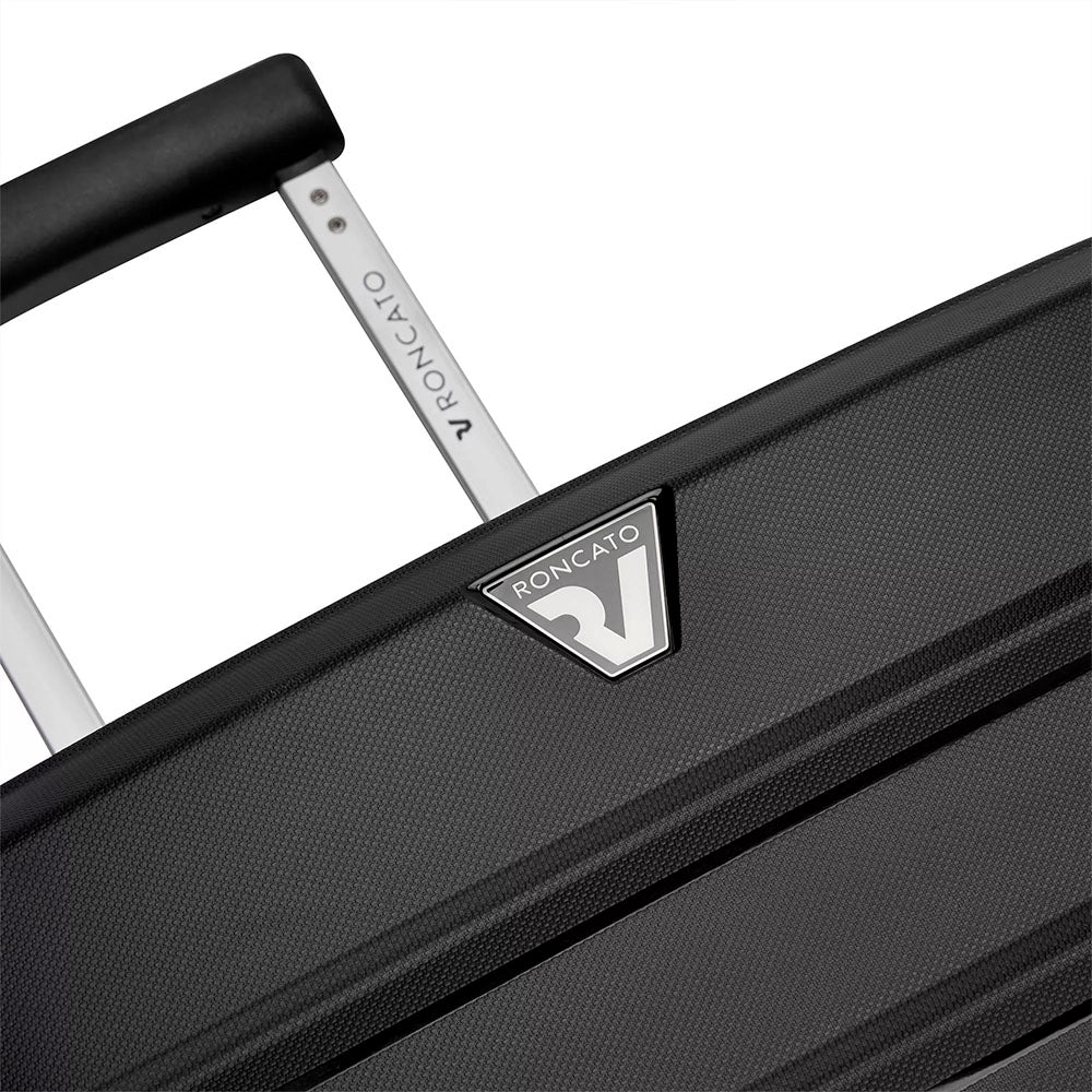 Trolley Rigido Medio Espandibile 4 Ruote RONCATO Linea B-Flying colore Nero