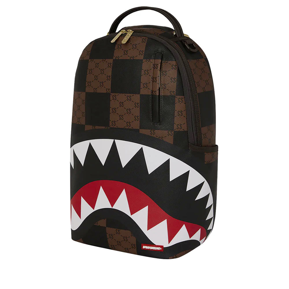 Zaino Unisex SPRAYGROUND stampa Enlarged Checks Paris