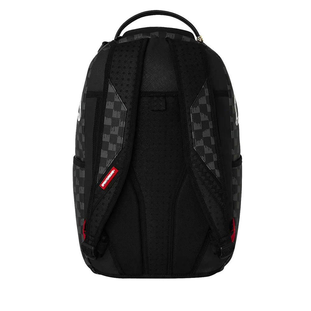 Zaino Unisex SPRAYGROUND stampa Black and White Drip Check