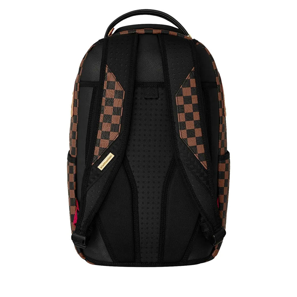 Zaino Unisex SPRAYGROUND stampa Embossed Check Brown