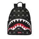Zaino Small SPRAYGROUND stampa Gray Peeking Character Check Savage