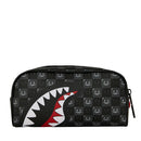 Pouch SPRAYGROUND stampa Sharks in Paris WTF Bubbly Black Check