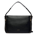 Hobo Bag Media Donna LIU JO Better stampa Bottalata Nera