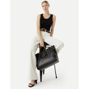 Women's Large Cream Tote Bag LIU JO with Decorative Chain