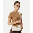 Women's Cream Crossbody Bag LIU JO with Decorative Chain