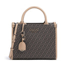 Borsa Donna a Mano LIU JO stampa Monogram Testa di Moro