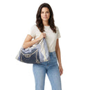 Borsa Foulard Donna LIU JO in Raso Stampato Light Denim