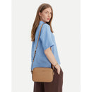 Borsa Donna a Tracolla Media LIU JO Better effetto Bottalato color Cammello