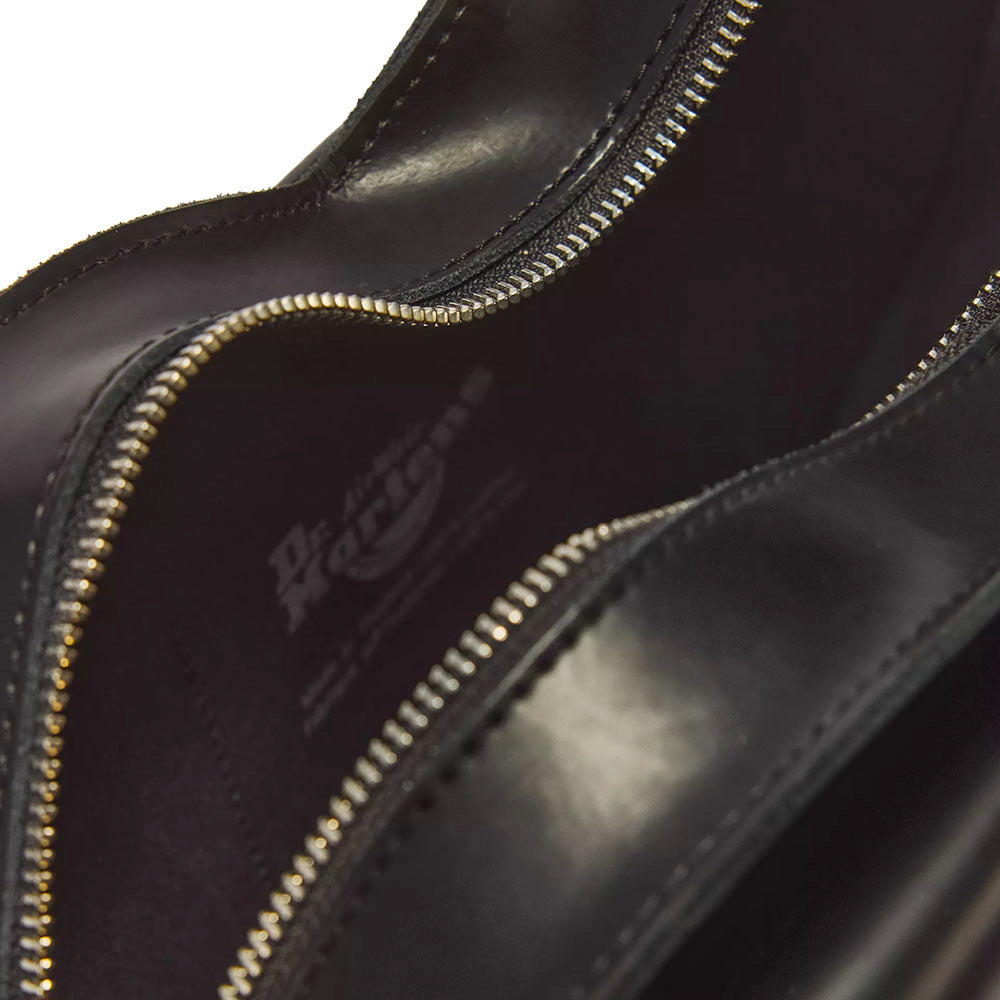 Borsa Donna a Cuore DR. MARTENS linea Kiev in Pelle Smooth Nero