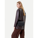 Borsa Donna con Tracolla in Catena LIU JO Better stampa Saffiano color Marmo