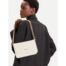 Borsa Donna a Spalla e Tracolla LIU JO Better Effetto Bottalato con Logo in Rilievo Marmo