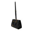 Borsa Donna a Mano Media LIU JO in Ecopelle Nera con Logo in Rilievo All Over