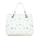 Borsa Donna a Mano Media BRACCIALINI linea Beth Strass Bianco