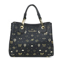 Borsa Donna a Mano Media BRACCIALINI linea Beth Strass Nera