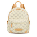 Zaino Donna BRACCIALINI linea Monogram in Pelle Beige