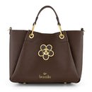 Borsa Donna a Mano Media BRACCIALINI linea Amy Bijoux Marrone Cioccolato
