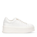 Sneakers Platform LIU JO Selma 16 in Pelle Bianca
