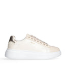 Sneakers Platform LIU JO Babol 01 Laminate Effetto Lizard White Light Gold