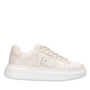 Sneakers Platform LIU JO Babol 01 in Microfibra Shiny color Latte