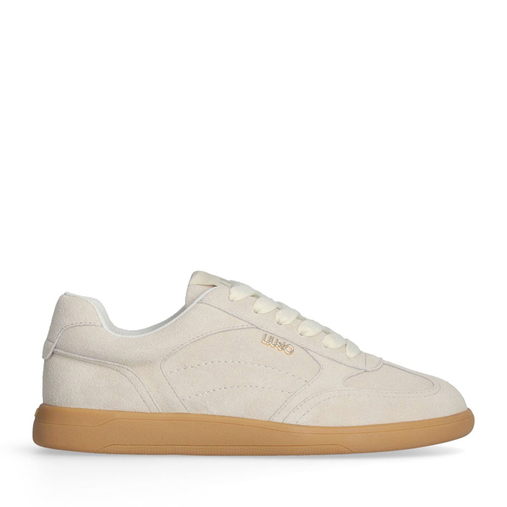 Sneakers Donna LIU JO Connor 01 in Suede Beige