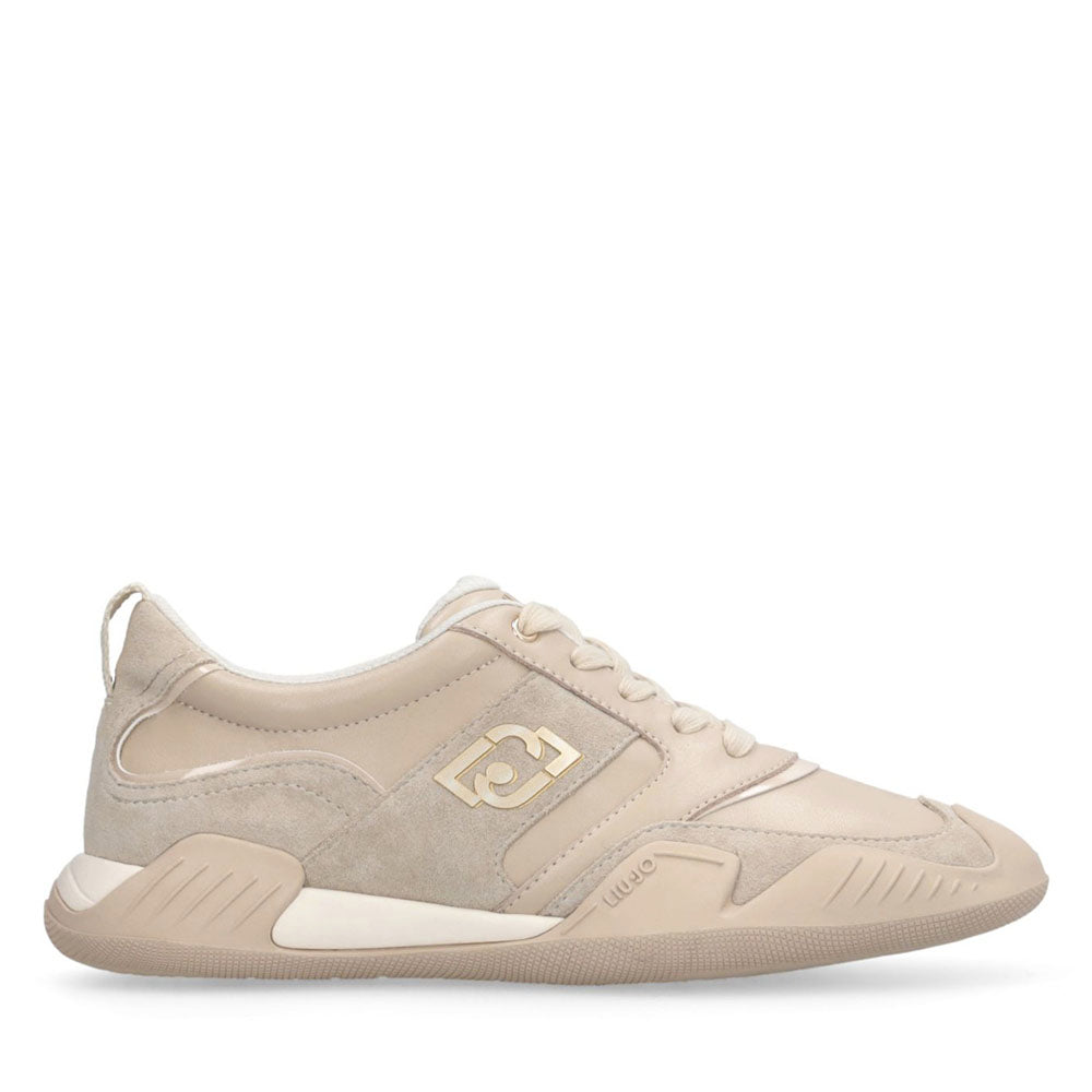 Sneakers Donna LIU JO Blossom 02 in Pelle e Suede color Corda