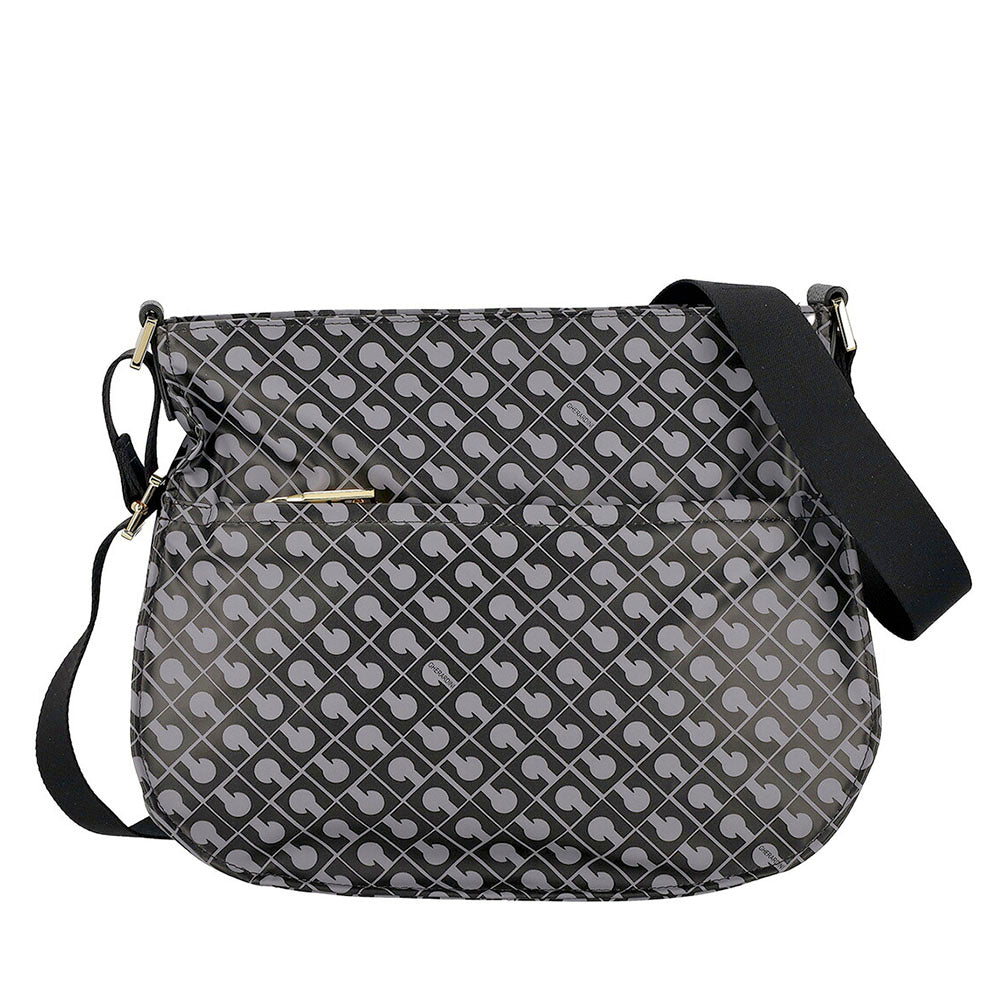 Borsa Donna Piccola a Tracolla GHERARDINI in Tessuto Softy Colore Granite