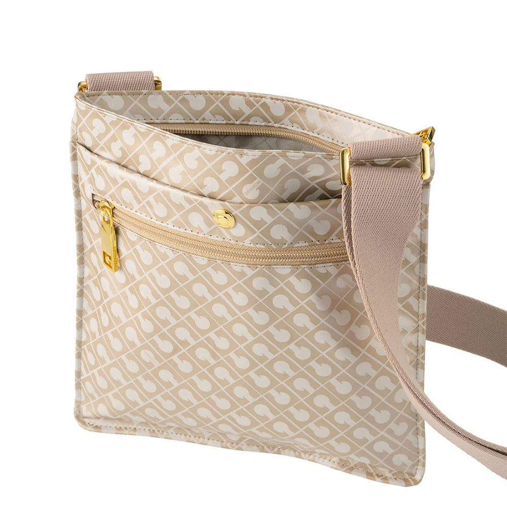 Borsa Donna a Tracolla Small GHERARDINI in Tessuto Softy colore Creta