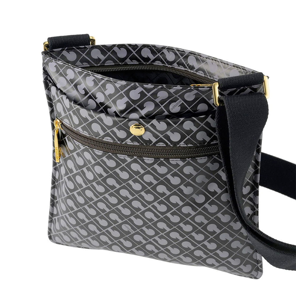 Borsa Donna a Tracolla Small GHERARDINI in Tessuto Softy colore Granite