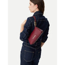 Borsa Sottospalla Donna LOVE MOSCHINO linea Jewel Rosso Vino