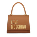 Kleine Damen-Henkeltasche LOVE MOSCHINO Modell Bold Bag in Cognac