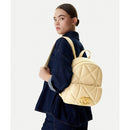 Zaino Donna Trapuntato LOVE MOSCHINO linea Embossed color Burro