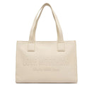 Shopping Bag Donna LOVE MOSCHINO in Ecopelle Avorio