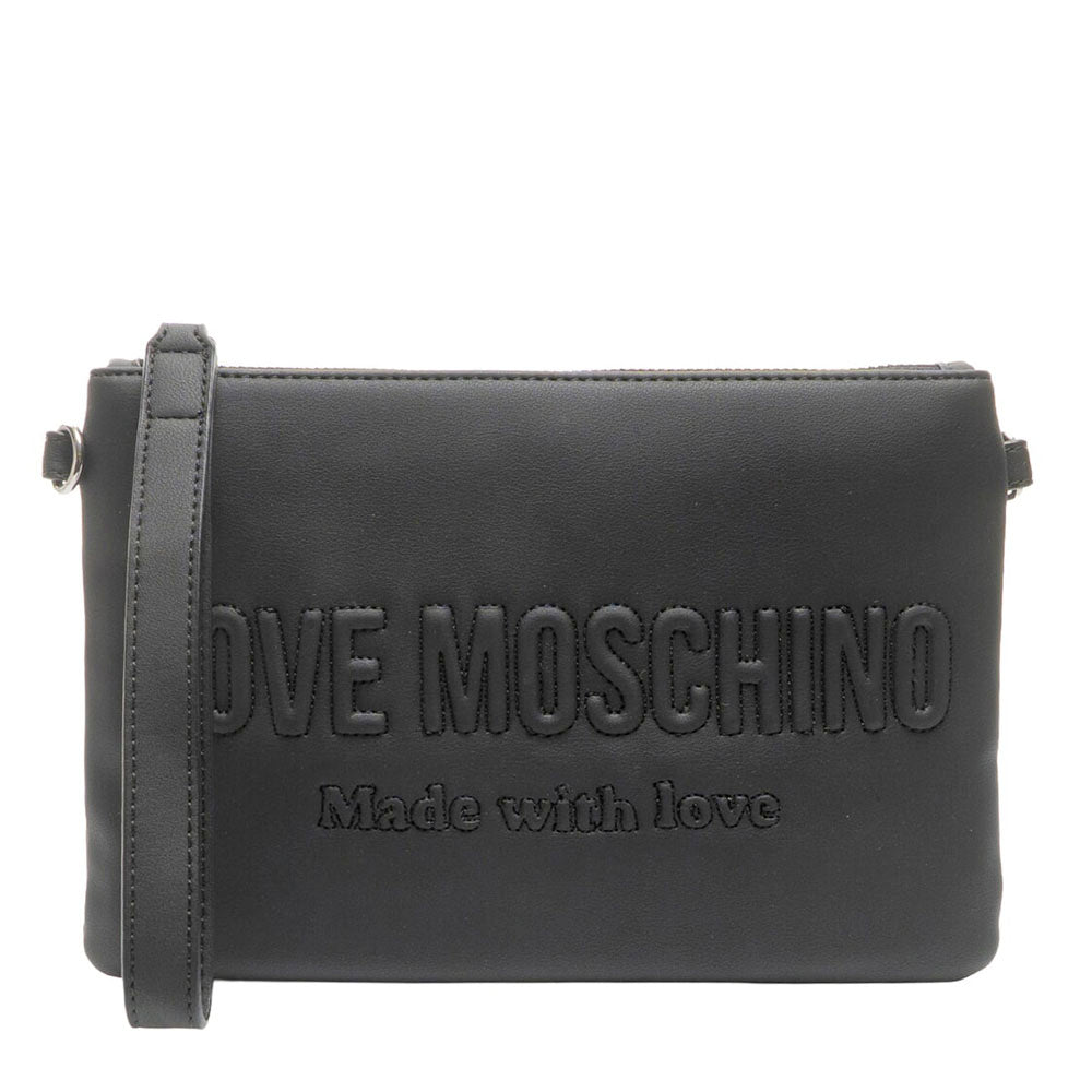 Pochette Donna LOVE MOSCHINO in Ecopelle Nera