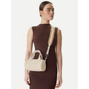 Borsa Donna Bauletto Mini LOVE MOSCHINO in Ecopelle Avorio