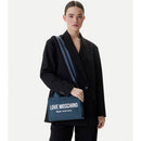 Borsa Donna a Mano LOVE MOSCHINO in Denim Blu