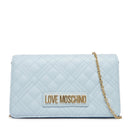 Clutch Donna con Tracolla LOVE MOSCHINO linea Smart Daily Quilted Celeste