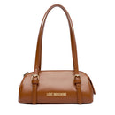 Damen-Bauletto-Schultertasche LOVE MOSCHINO Modell Smart Daily Bag in Cognac