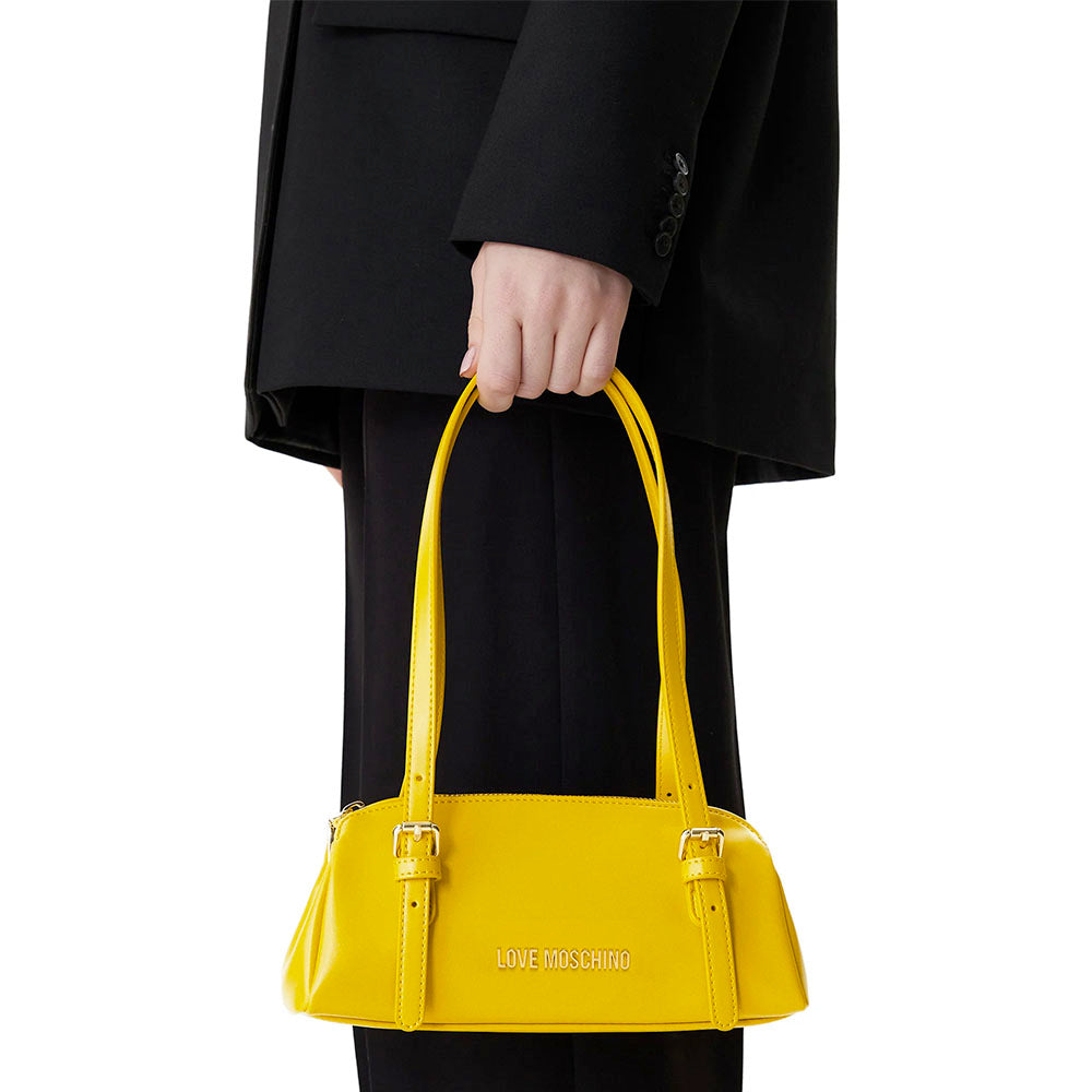 Borsa Bauletto a Spalla LOVE MOSCHINO linea Smart Daily Bag color Ambra