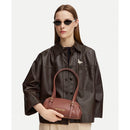 Borsa Bauletto a Spalla LOVE MOSCHINO linea Smart Daily Bag color Cuoio