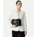 Borsa Donna a Mano con Tracolla LOVE MOSCHINO linea Embossed Trapuntata Nera