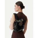Zaino Donna LOVE MOSCHINO linea Embossed Trapuntata Nera