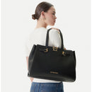 Shopping Bag Donna LOVE MOSCHINO linea Soft Sculpt Nera