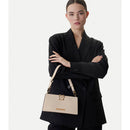 Borsa Donna a Spalla LOVE MOSCHINO linea Soft Sculpt Avorio