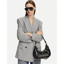 Mini Hobo Bag Donna LOVE MOSCHINO linea Twirl in Pelle Nera