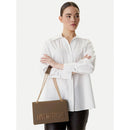 Borsa Donna a Spalla e a Tracolla LOVE MOSCHINO linea Bold Bag color Fango
